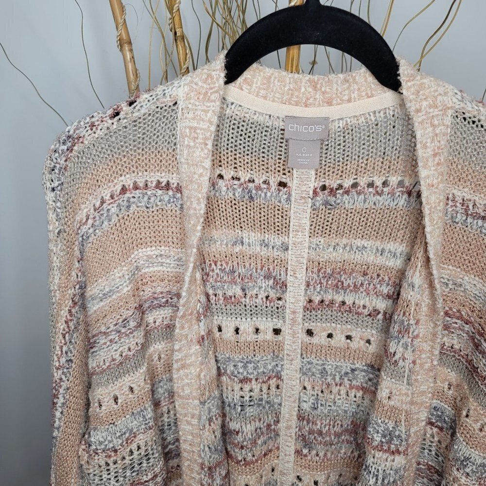 Chico's Cardigan‎ Womens 0 (Small) - Picture 3 of 7